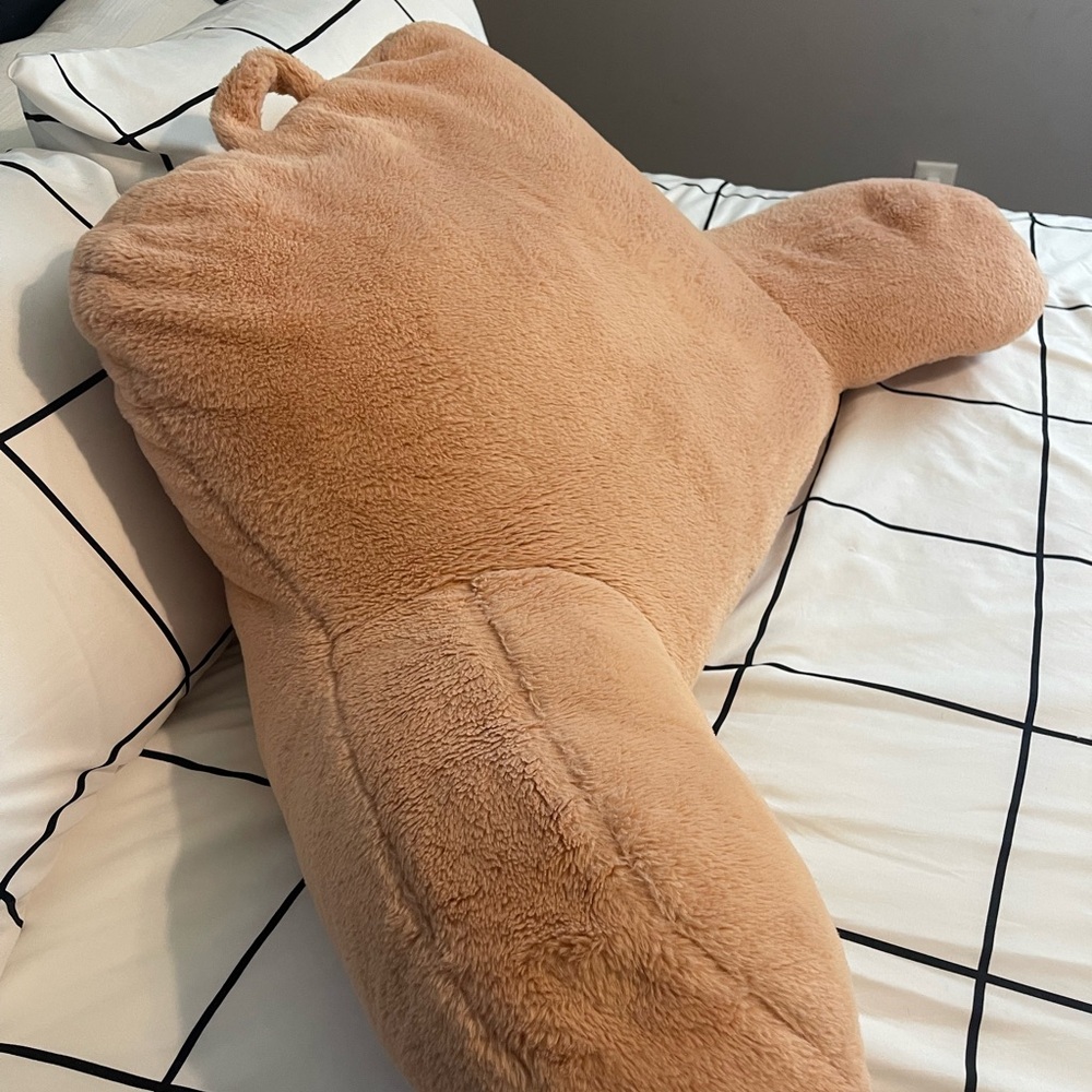 Blush pink pillow